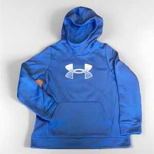 Under Armour Baby Blue Hoodie EUC Youth sz L 10-12y